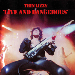 Thin Lizzy Live And Dangerous 180Gm Lp Clear Orange Audiophile 2 Lp Limited Edition VINYL LP