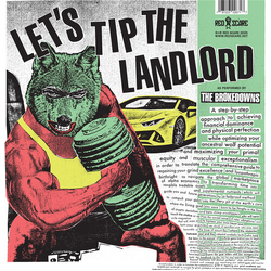 Brokedowns Lets Tip The Landlord vinyl LP