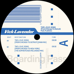 Vick Lavender The L.O.V.E. Song (From Chicago To Detroit) VINYL 12INCH