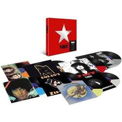 T.Rex Studio Albums 1970-1977 - Half & Half Colored (Uk) vinyl LP