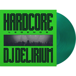 DJ Delirium Hardcore Legends Limited 180-Gram Translucent Green 180Gm Lp Colored Limited Edition VINYL LP