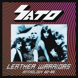 Sato Leather Warriors Anthology 82/86 Pink/Black Splatter Colored Splatter Limited Edition VINYL LP