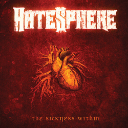 Hatesphere The Sickness Within Clear Red Limited Edition VINYL LP