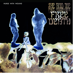 Nurse with Wound Me And She Fall Together In Free Death Colored Green Marble Yellow Limited Edition VINYL LP