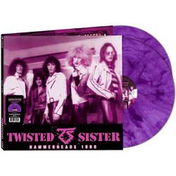 Twisted Sister Hammerheads 1980 Colored Marble Purple Limited Edition VINYL LP
