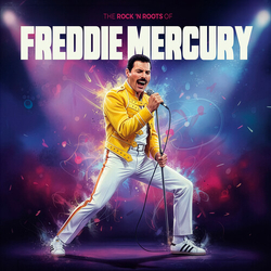 Freddie Mercury The Rock N Roots of White Colored VINYL LP