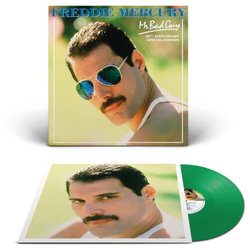 Freddie Mercury Mr Bad Guy 40th Anniversary Limited Transparent Green Colored Limited Edition VINYL LP