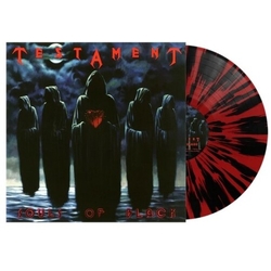 Testament Souls Of Black Colored Red Splatter VINYL LP