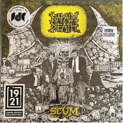 Napalm Death Scum White Colored Vinyl LP