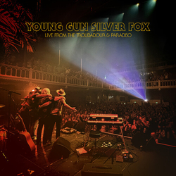 Young Gun Silver Fox Live From The Troubadour & Paradiso Blue Colored VINYL LP
