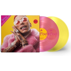 Sfera Ebbasta Rockstar ($Elebration) - Pink & Yellow Vinyl (Pnk) vinyl LP