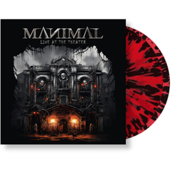 Manimal Live At The Theater Red/black Colored Splatter VINYL LP