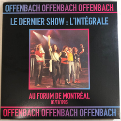 Offenbach Le Dernier Show L'Integrale Limited 4LP Set with Poster Limited Edition VINYL LP