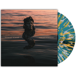 Final Gasp New Day Symptoms Blue Colored Splatter VINYL LP