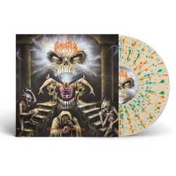 Sinister Diabolical Summoning - Turquoise-Green-Orange vinyl LP