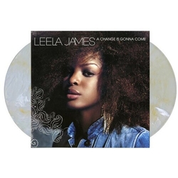 Leela James A Change Is Gonna Come Colored Gold White VINYL LP
