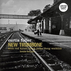 Curtis Fuller New Trombone Clear VINYL LP