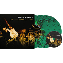 Glenn Hughes Live In Wolverhampton Alliance Exclusive Splatter Vinyl + Cd Colored Box Set VINYL LP
