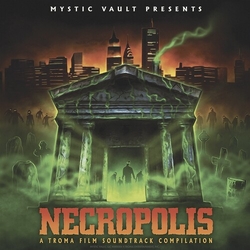 SoundTrack Necropolis Troma Entertainment 180Gm Lp Clear Green Orange Splatter Limited Edition VINYL LP
