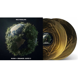 Wiz Khalifa Kush & Orange Juice 2 (Blk) (Colv) (Gol) vinyl LP