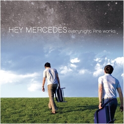 Hey Mercedes Everynight Fire Works - Blue (Blue) (Colv) (Gate) vinyl LP