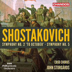 Bbc Philharmonic Orchestra Shostakovich Sym No. 2 To October Sym No. 5 SACD CD