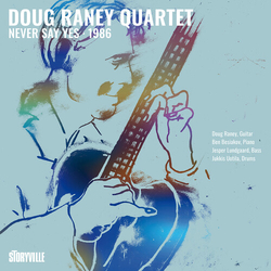 Doug Raney Never Say Yes - 1986 vinyl LP