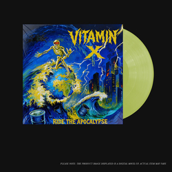 Vitamin X Ride The Apocalypse (Cvnl) (Ltd) (Lime) vinyl LP