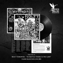 Bolt Thrower In Battle Theres No Law (Uk) vinyl LP