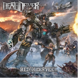 Death Dealer Reign Of Steel - Red Vinyl (Colv) (Red) (Uk) vinyl LP
