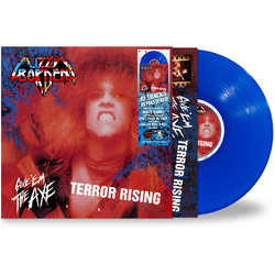 Lizzy Borden Give Em The Axe & Terror Rising - Blue (Blue) vinyl LP