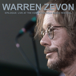 Warren Zevon Epilogue Live At The Edmonton Folk Music Festival vinyl LP