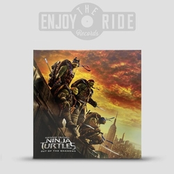 Steve Jablonsky Teenage Mutant Ninja Turtles Out Of The Shadows Clear W/ Orange Purple Blue & Red Splatter Clear Splatter Limited Edition VINYL LP