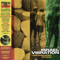 Israel Vibration Unconquered People - Green (Colv) (Dlx) (Grn) vinyl LP