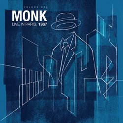 Thelonious Monk Monk Live In Paris 1967 Vol. 1 (Blue) (Colv) (Ogv) vinyl LP