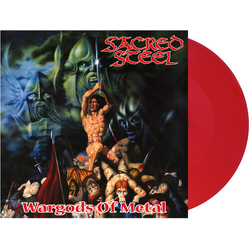 Sacred Steel Wargods Of Metal Red Colored Vinyl LP