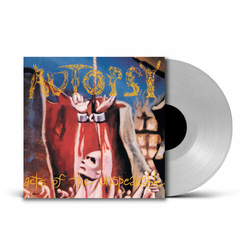 Autopsy Acts Of The Unspeakable UK Exclusive Clear Vinyl VINYL LP
