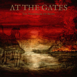 At the Gates Red In Sky Is Hours UK Exclusive Clear Vinyl VINYL LP