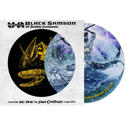 Wu-Tang Clan & Dj Mathematics Black Samson The Bastard Swordsman - Zurich (Pict) vinyl LP
