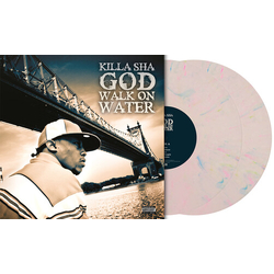 Killa Sha God Walk On Water - Rose Multicolour Marble Vinyl vinyl LP