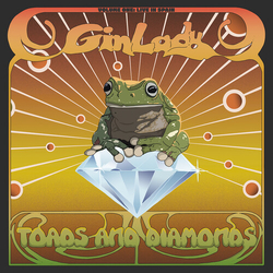 Gin Lady Toads & Diamonds Volume One Live In Spain Colored Green Marble VINYL LP