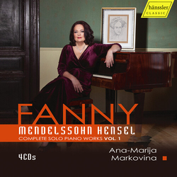 Ana-Marija Markovina Fanny Hensel Mendelssohn Vol. 1 CD