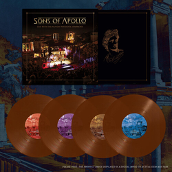 Sons of Apollo Live With The Plovdiv Psychotic Symphony Amber Colored Box Set VINYL LP