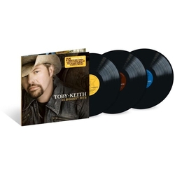 Toby Keith 35 Biggest Hits vinyl LP