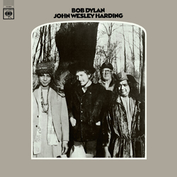 Bob Dylan John Wesley Harding vinyl LP