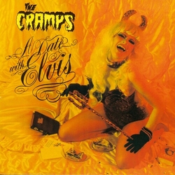 Cramps A Date With Elvis Colored Orange VINYL LP