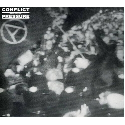 Conflict Increase The Pressure - Black & White Splatter vinyl LP