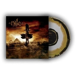 Nile Ithyphallic Black Gold & White Swirl Colored Vinyl LP