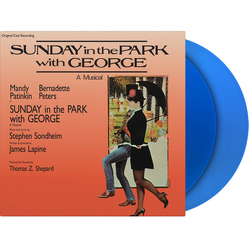 Stephen Sondheim Sunday In The Park With George (A Musical Soundtrack) 180Gm Lp Blue Colored Limited Edition VINYL LP