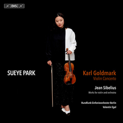 Sueye Park Goldmark Vn Con & Sibelius Works For Vn & Orch SACD CD